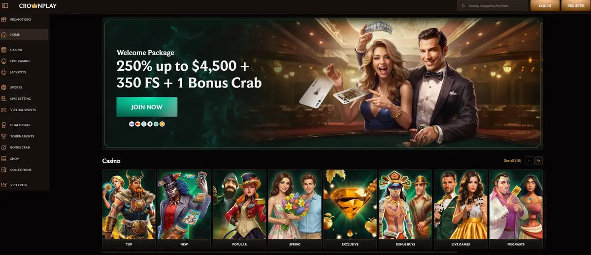 CrownPlay Casino ohne Limit